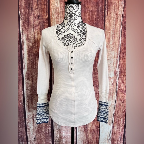 Free People | Ski Lodge Henley Thermal Top - Picture 3 of 8